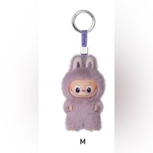 Labubu “Pin for Love” – Letter M Labubu and Letter keychain